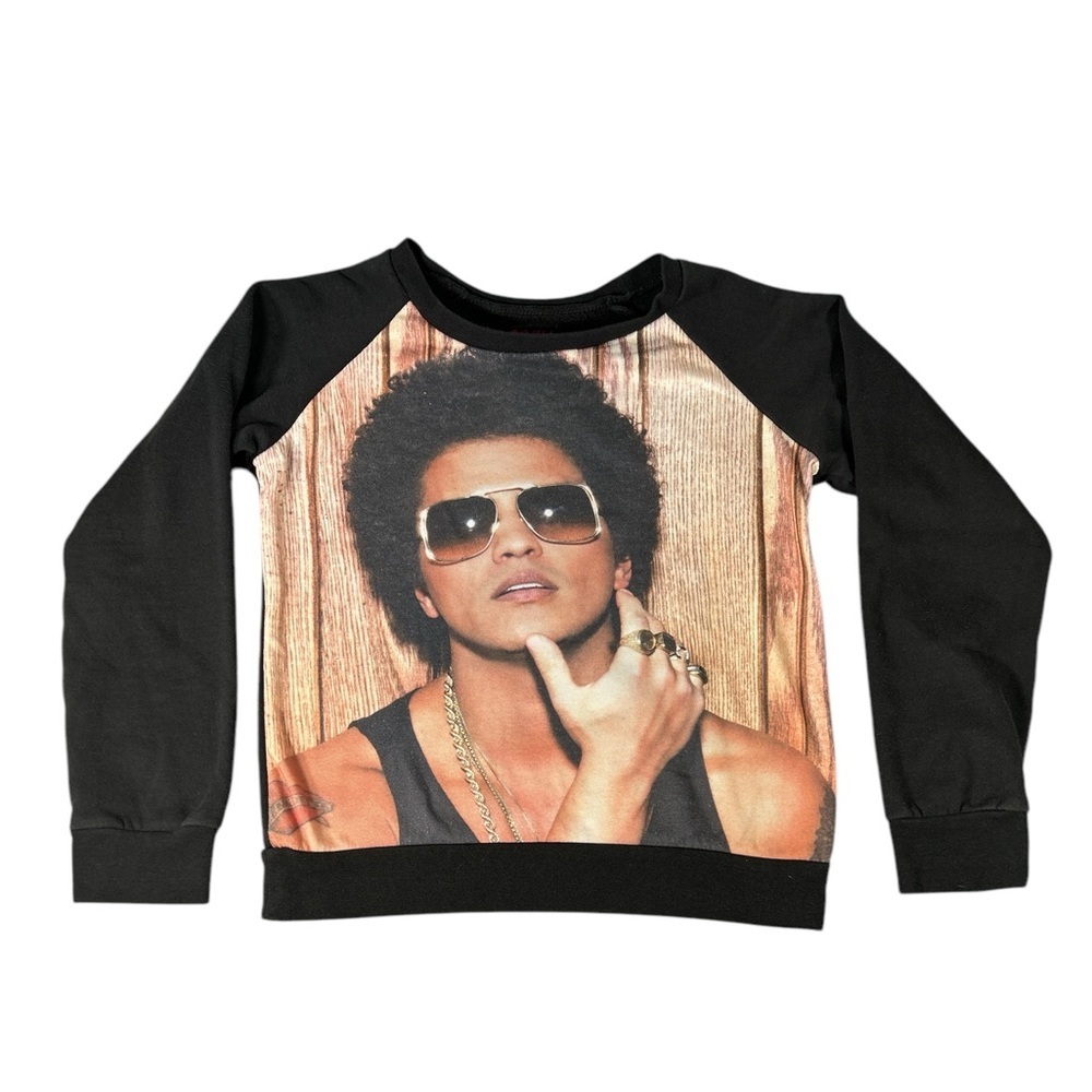 Bruno Mars Moonshine Jungle Festival Tour Pullover Sweatshirt Unisex Sz S
